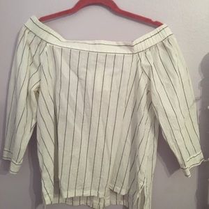 off the shoulder blouse